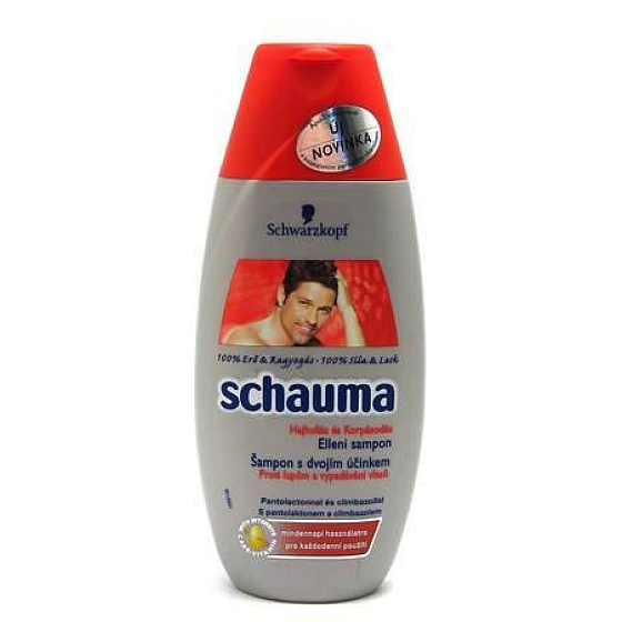 Schauma Proti lupinám & vypadávaniu vlasov šampón na vlasy pre mužov 250 ml