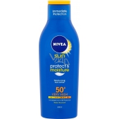 Nivea Sun Protect & Moisture OF50 + hydratačné mlieko na opaľovanie 200 ml