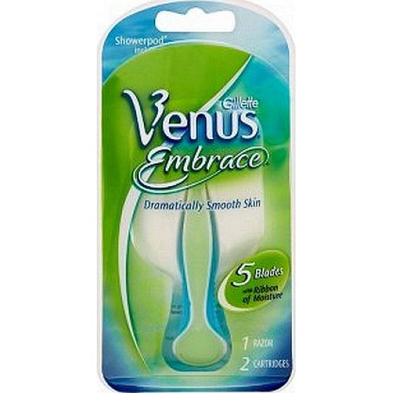 Gillette Venus Embrace holiaci strojček 5 čepieľok + náhradné hlavice 2 kusy pre ženy