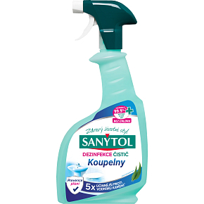 Sanytol dezinfekčný čistič na kúpeľne a vodný kameň, 500 ml