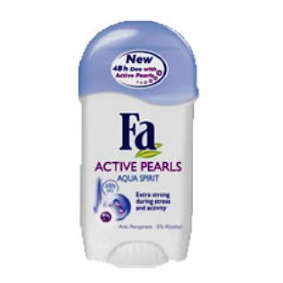 Fa Active Pearls Aqua Spirit antiperspirant dezodorant stick pre ženy 50 ml