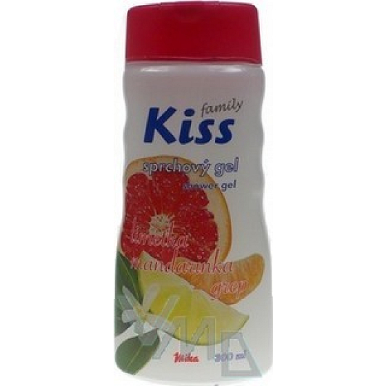Mika Kiss Classic Limetka, mandarínka a grep sprchový gél 300 ml