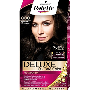 Schwarzkopf Palette Deluxe farba na vlasy 800 Tmavohnedá 115 ml