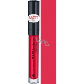 Essence Xxxl Longlasting Lipgloss lesk na pery 07 Silky Red Matt Effect 4,5 ml