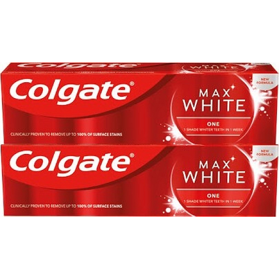 Colgate Max White One zubná pasta 2 x 75 ml, duopack