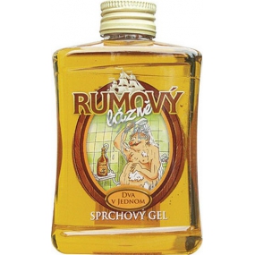 Bohemia Gifts Rumová kozmetika Rumový kúpele sprchový gél s vôňou rumu 300 ml