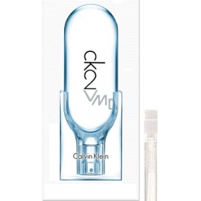Calvin Klein CK2 toaletná voda unisex 1,2 ml s rozprašovačom, vialka