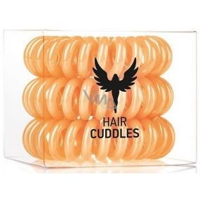 HH Simonsen Hair Bobbles Orange gumičky do vlasov oranžovej 3 kusy