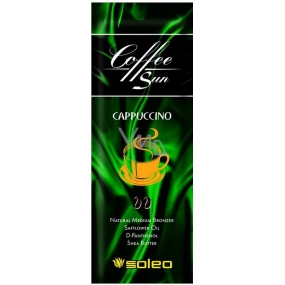 Soleo Coffee Sun Cappuccino Intenzívny prírodný krém na opaľovanie do solária 5 ml