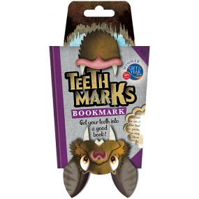 If Teeth Marks Bookmarks Zubatá záložka Netopier 97 x 17 x 200 mm