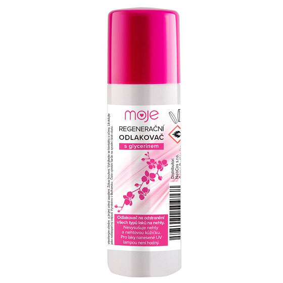 Moja Regeneračný odlakovač na nechty s glycerínom 100 ml