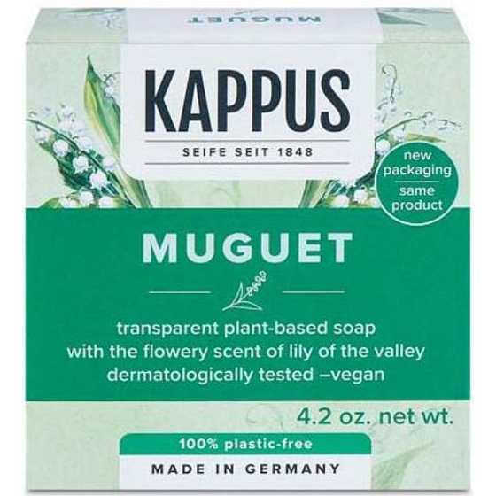 Kappus Muguet - Konvalinka - luxusné toaletné mydlo 125 g