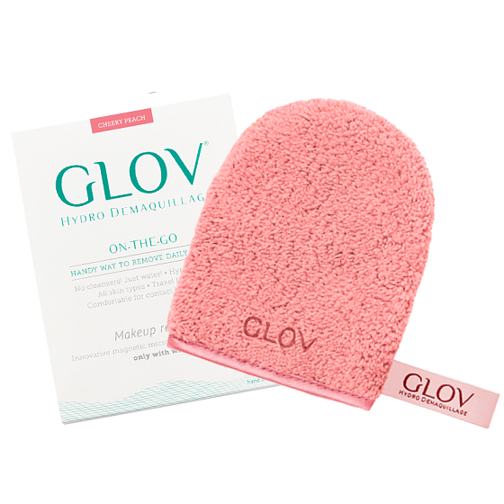 Glove Hydro Demaquillage On-The-Go Cheeky Peach odličovacie rukavice 1 kus