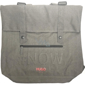 Hugo Boss Messenger Bag batoh - taška šedá veľká 39 x 37 x 16 cm