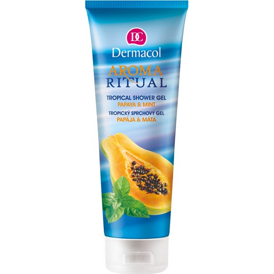 Dermacol Aroma Ritual Papája a mäta sprchový gél 250 ml