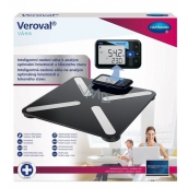 Veroval Intelligentní digitálna váha analýza hmotnosti, tuku, kostí, svalového tkaniva, metabolizmu