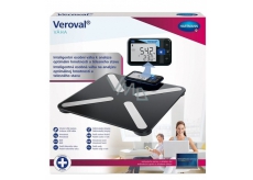 Veroval Intelligentní digitálna váha analýza hmotnosti, tuku, kostí, svalového tkaniva, metabolizmu