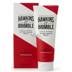 Hawkins & Brimble Men balzam po holení pre normálnu až suchú pleť s jemnou vôňou elemi a ženšenu 125 ml