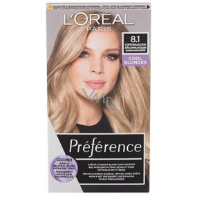 Loreal Paris Préférence farba na vlasy 8.1 Copenhaguen Svetlá popolavá blond