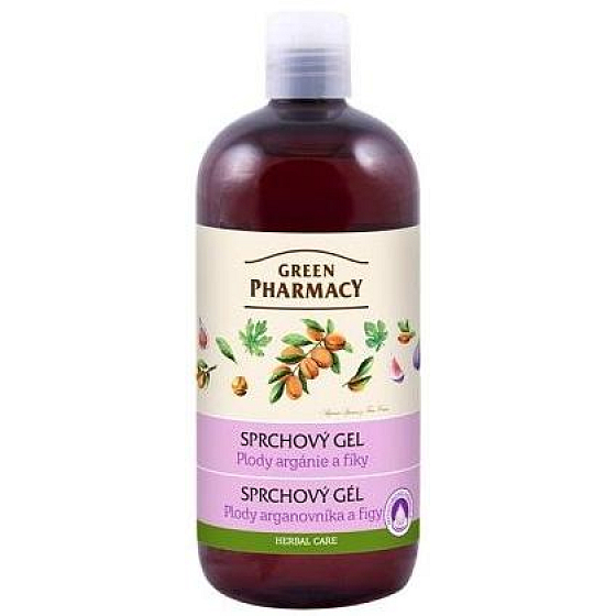 Sprchový gél Green Pharmacy Argan Fruit and Figs 500 ml