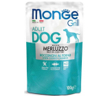 Monge Dog Grill treska kapsička 100 g