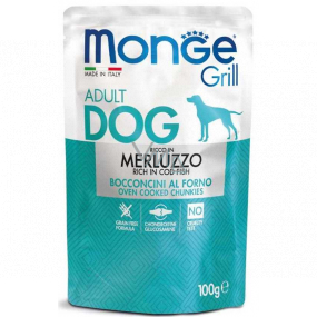 Monge Dog Grill treska kapsička 100 g