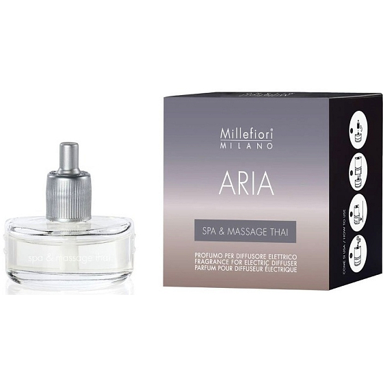 Millefiori Milano Aria Spa & Massage Thai - Thajské spa a Masáž náplň do elektrického difuzéru vonia 6-8 týždňov 20 ml