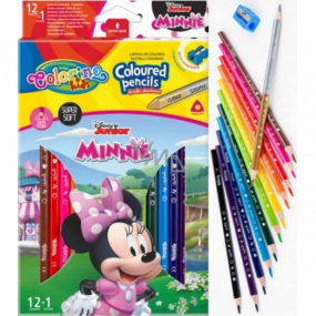 Colorino Pastelky trojhranné Disney Minnie 13 farieb