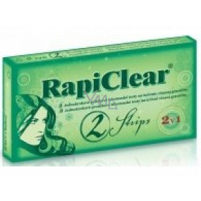 RapiClear 2 Strip Tehotenský test možno preukázať od 5.dňa od oplodnenia prúžkový 2 kusy