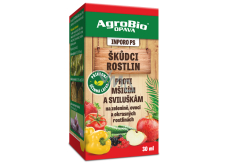 AgroBio Inporo Pomocný prípravok na ochranu rastlín proti mšiciam a priadke morušovej 30 ml