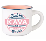 Albi Espresso Hrnček - Dobrá káva, najlepšia terapia 45 ml