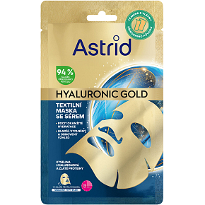 Astrid Hyaluronic Gold textilná maska 1 ks