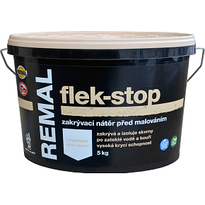 REMAL Flek-stop farba na škvrny po vode, dymu a nikotíne 5 kg