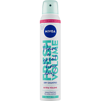 Nivea Fresh suchý šampon pre svetlejší tón vlasov, 200 ml