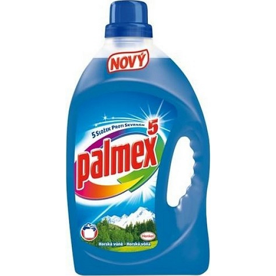 Palmex 5 Horská vôňa tekutý prací prostriedok 60 dávok 4,38 l