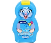 On Line Čučoriedka 2v1 sprchový gél a šampón na vlasy pre deti 250 ml