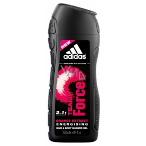 Adidas Team Force 2v1 sprchový gél na telo a vlasy pre mužov 250 ml