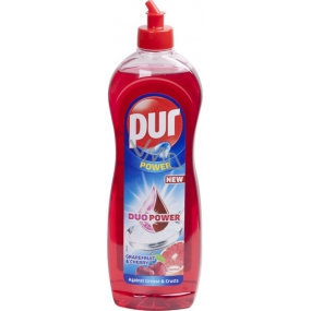 Pur Duo Power Grapefruit & Cherry prostriedok na umývanie riadu 900 ml