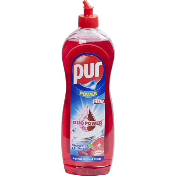 Pur Duo Power Grapefruit & Cherry prostriedok na umývanie riadu 900 ml
