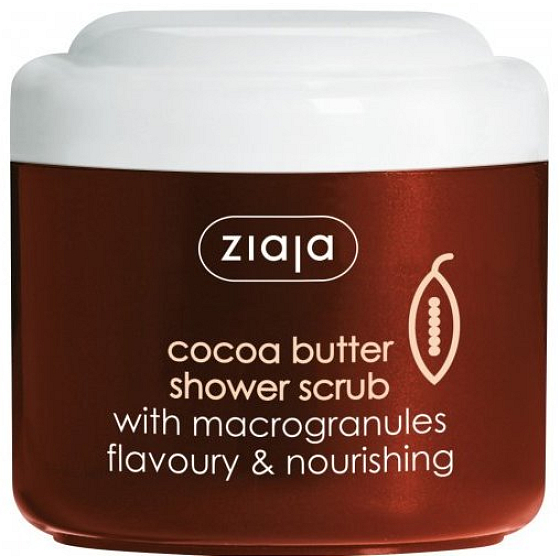 Ziaja Kakaové maslo umývací peeling hrubozrnný 200 ml