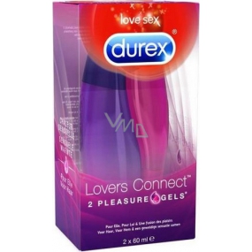 Durex Lovers Connect lubrikačný gél 2 x 60 ml