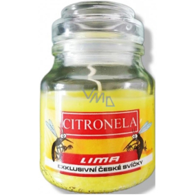 Lima Aroma Dreams Citrón aromatická sviečka pohárik s viečkom 120 g