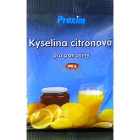 Kyselina citrónová do potravín osvedčený prípravok pre domácnosť vrecko 100 ml