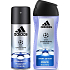 Adidas UEFA Champions League Arena Edition dezodorant sprej pre mužov 150 ml + sprchový gél 250 ml, duopack