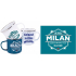Albi Plechový hrnček s menom Milan 250 ml