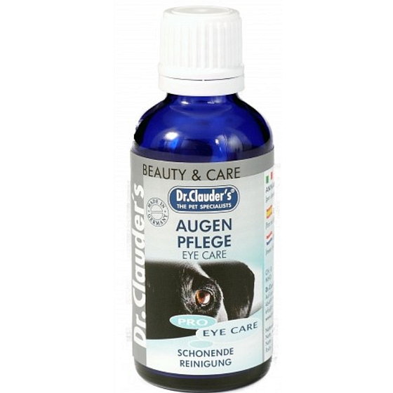 Dr. Clauders Augen Pflege Prípravok na čistenie miest okolo očí pre psy a mačky 50 ml