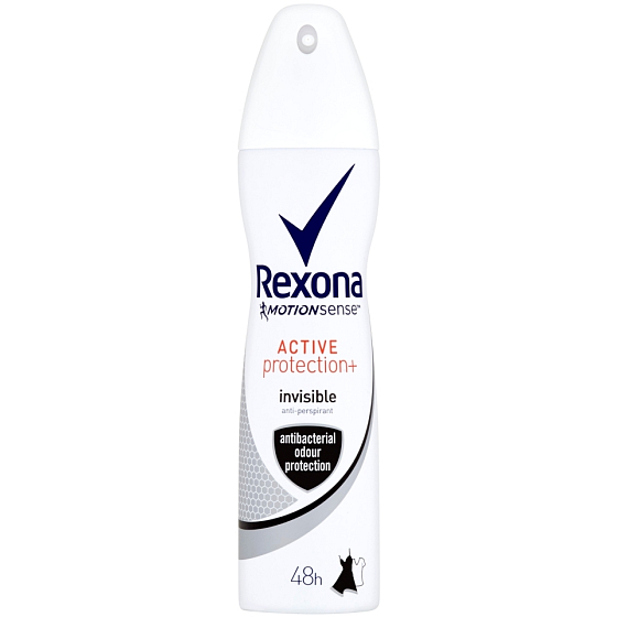 Rexona Active Protection + Invisible antiperspirant deodorant sprej pre ženy 150 ml