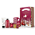 Baylis & Harding Červená kolekcia pena do kúpeľa 500 ml + mlieko na telo a ruky 130 ml + šumivé gule do kúpeľa + votívny sviečka so zlatým stojanom + slávnostné kartička na kľučku dverí + ponožky Červená sada pre Štedrý deň