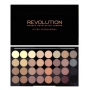 Makeup Revolution Ultra Eyeshadows paletka 32 očných tieňov Flawless Matte 16 g