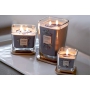 Yankee Candle Dark Berries - Černice sójová vonná sviečka Elevation veľká sklo 1 knôt 96 g